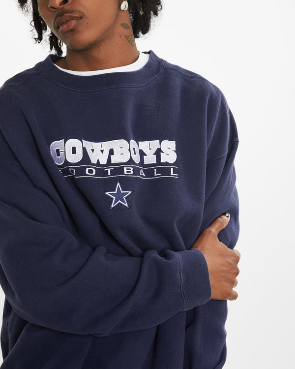 Vintage NFL Dallas Cowboys Sweatshirt <br>XL , The Real Deal , newtown, sydney, australia, thrift store, opshop, preloved, secondhand, sustainable, retro, antique, 70s, 80s, 90s, 2000s, 00s, fashion, clothing, streetwear, trendy, garment, style, boutique, store, shop, archive, sale, cheap, best, top