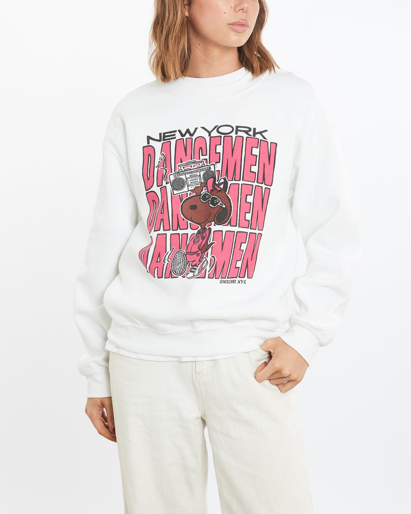 Vintage 90s New York Dancemen Snoopy Sweatshirt <br>M