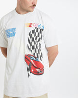 Vintage 1996 NASCAR Racing Tee <br>L , The Real Deal , newtown, sydney, australia, thrift store, opshop, preloved, secondhand, sustainable, retro, antique, 70s, 80s, 90s, 2000s, 00s, fashion, clothing, streetwear, trendy, garment, style, boutique, store, shop, archive, sale, cheap, best, top