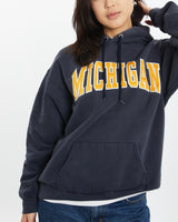 Vintage University of Michigan Hooded Sweatshirt <br>S