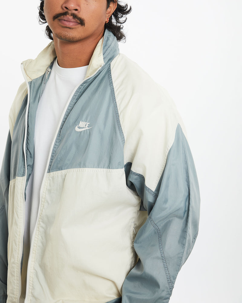 Vintage 90s Nike Windbreaker Jacket <br>L , The Real Deal , newtown, sydney, australia, thrift store, opshop, preloved, secondhand, sustainable, retro, antique, 70s, 80s, 90s, 2000s, 00s, fashion, clothing, streetwear, trendy, garment, style, boutique, store, shop, archive, sale, cheap, best, top