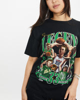 Vintage 1992 NBA Boston Celtics 'Larry Bird' Tee <br>S , The Real Deal , newtown, sydney, australia, thrift store, opshop, preloved, secondhand, sustainable, retro, antique, 70s, 80s, 90s, 2000s, 00s, fashion, clothing, streetwear, trendy, garment, style, boutique, store, shop, archive, sale, cheap, best, top