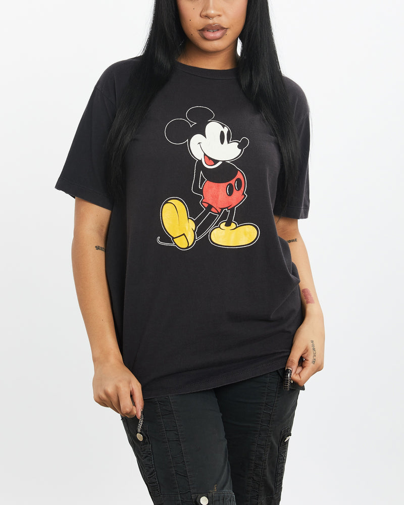 Vintage 90s Disney Mickey Mouse Tee <br>S , The Real Deal , newtown, sydney, australia, thrift store, opshop, preloved, secondhand, sustainable, retro, antique, 70s, 80s, 90s, 2000s, 00s, fashion, clothing, streetwear, trendy, garment, style, boutique, store, shop, archive, sale, cheap, best, top