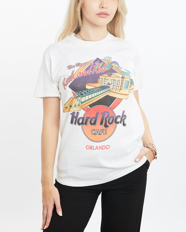 Vintage 90s Hard Rock Cafe Tee <br>XS , The Real Deal , newtown, sydney, australia, thrift store, opshop, preloved, secondhand, sustainable, retro, antique, 70s, 80s, 90s, 2000s, 00s, fashion, clothing, streetwear, trendy, garment, style, boutique, store, shop, archive, sale, cheap, best, top