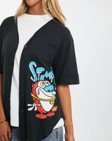 Vintage 1994 Nickelodeon 'Ren & Stimpy' Jersey  <br>S