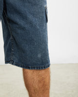 Vintage Lee Denim Cargo Jorts <br>36"