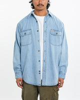 Vintage Carhartt Denim Button Up Shirt <br>L