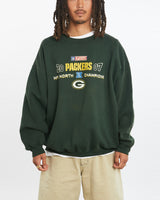 Vintage NFL Green Bay Packers Sweatshirt <br>L , The Real Deal , newtown, sydney, australia, thrift store, opshop, preloved, secondhand, sustainable, retro, antique, 70s, 80s, 90s, 2000s, 00s, fashion, clothing, streetwear, trendy, garment, style, boutique, store, shop, archive, sale, cheap, best, top