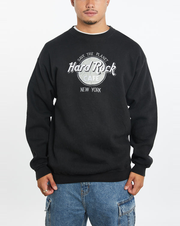 Vintage 90s Hard Rock Cafe 'Save The Planet' Sweatshirt <br>XL