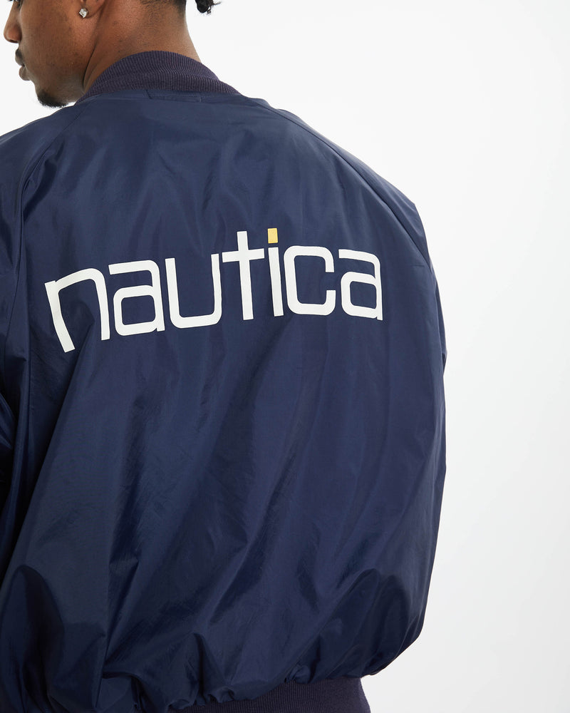 Vintage 90s Nautica Windbreaker Jacket <br>L , The Real Deal , newtown, sydney, australia, thrift store, opshop, preloved, secondhand, sustainable, retro, antique, 70s, 80s, 90s, 2000s, 00s, fashion, clothing, streetwear, trendy, garment, style, boutique, store, shop, archive, sale, cheap, best, top