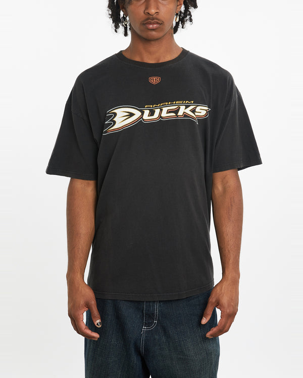 Vintage NHL Anaheim Ducks Tee <br>L , The Real Deal , newtown, sydney, australia, thrift store, opshop, preloved, secondhand, sustainable, retro, antique, 70s, 80s, 90s, 2000s, 00s, fashion, clothing, streetwear, trendy, garment, style, boutique, store, shop, archive, sale, cheap, best, top