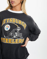 Vintage 90s NFL Pittsburgh Steelers Sweatshirt <br>XS