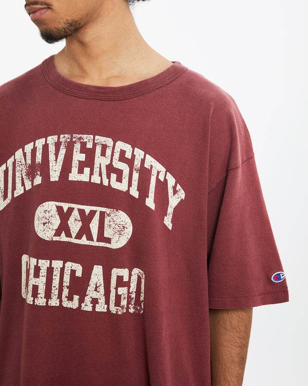 Vintage 90s Champion University of Chicago Tee <br>L