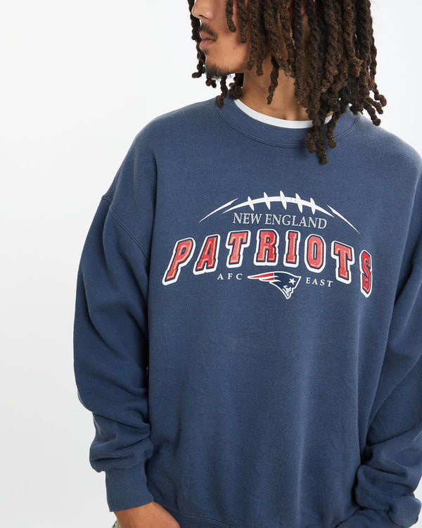 Vintage NFL New England Patriots Sweatshirt <br>L
