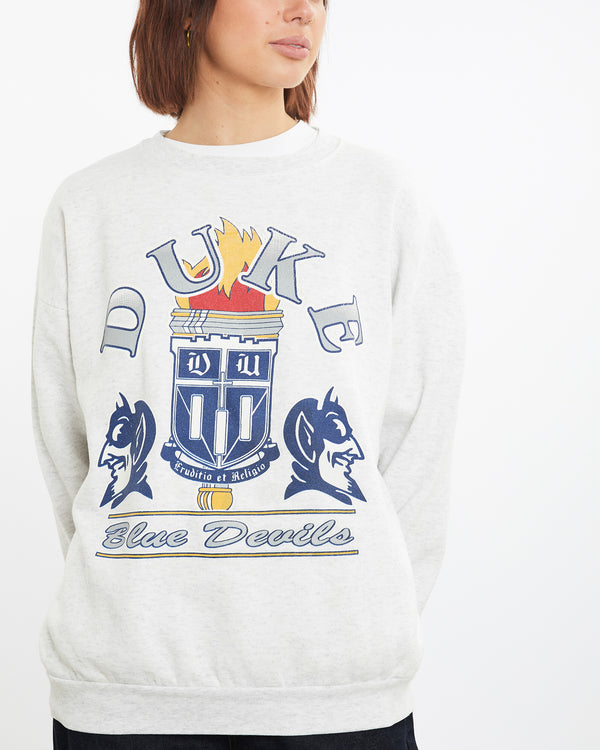 Vintage 90s NCAA Duke Blue Devils Sweatshirt <br>M