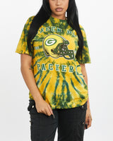 Vintage NFL Green Bay Packers Tie Dye Tee <br>S