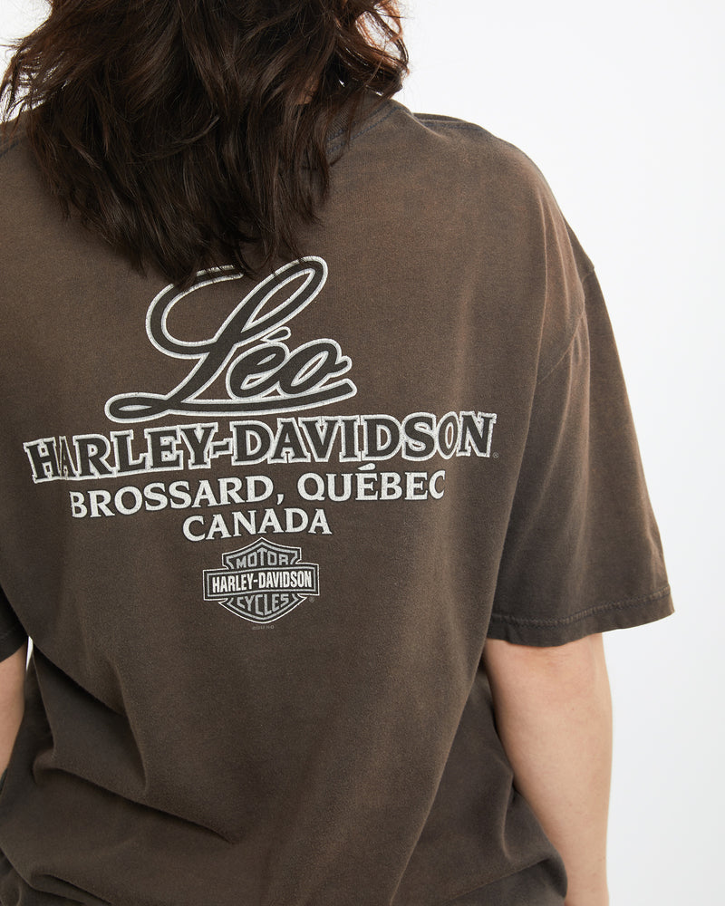 Vintage Harley Davidson Tee <br>M , The Real Deal , newtown, sydney, australia, thrift store, opshop, preloved, secondhand, sustainable, retro, antique, 70s, 80s, 90s, 2000s, 00s, fashion, clothing, streetwear, trendy, garment, style, boutique, store, shop, archive, sale, cheap, best, top