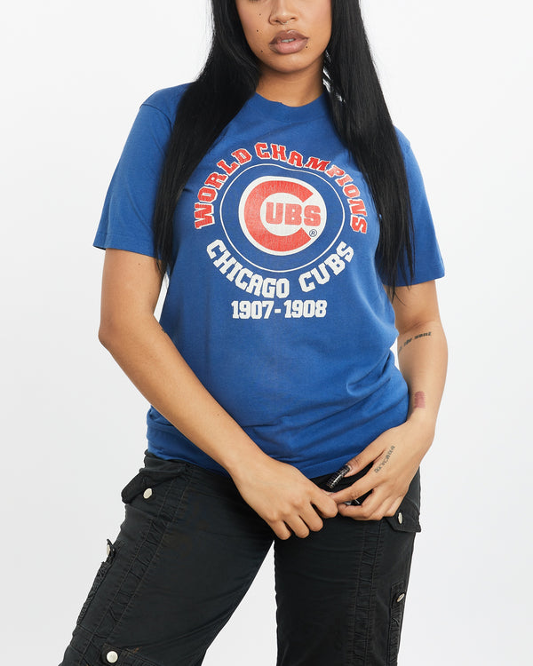 Vintage 80s MLB Chicago Cubs Tee <br>S