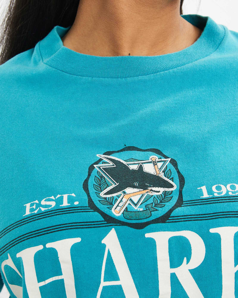 Vintage 1991 NHL San Jose Sharks Tee <br>S