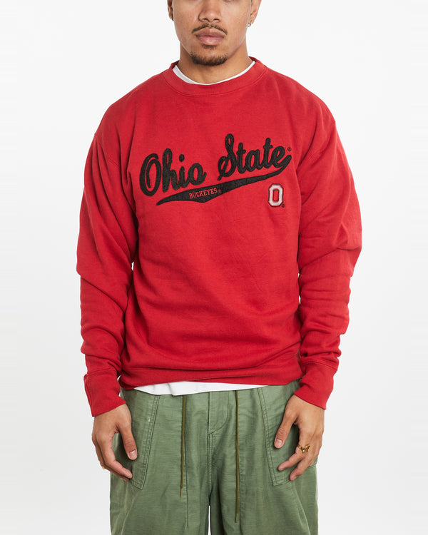 Vintage NCAA Ohio State Buckeyes Sweatshirt <br>L , The Real Deal , newtown, sydney, australia, thrift store, opshop, preloved, secondhand, sustainable, retro, antique, 70s, 80s, 90s, 2000s, 00s, fashion, clothing, streetwear, trendy, garment, style, boutique, store, shop, archive, sale, cheap, best, top