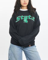 Vintage 90s NCAA Michigan State Spartans Sweatshirt <br>XS , The Real Deal , newtown, sydney, australia, thrift store, opshop, preloved, secondhand, sustainable, retro, antique, 70s, 80s, 90s, 2000s, 00s, fashion, clothing, streetwear, trendy, garment, style, boutique, store, shop, archive, sale, cheap, best, top