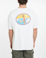 Vintage 90s Ocean Pacific Surf Tee <br>XL