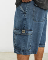 Vintage Wrangler Denim Cargo Shorts <br>37"