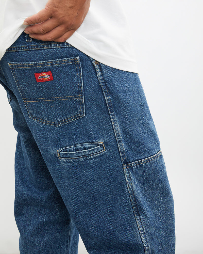 Vintage Dickies 'Double Knee' Denim Jeans <br>38" , The Real Deal , newtown, sydney, australia, thrift store, opshop, preloved, secondhand, sustainable, retro, antique, 70s, 80s, 90s, 2000s, 00s, fashion, clothing, streetwear, trendy, garment, style, boutique, store, shop, archive, sale, cheap, best, top