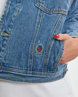 Vintage 90s Tommy Hilfiger Denim Jacket <br>XS