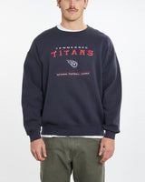 Vintage 90s NFL Tennessee Titans Sweatshirt <br>XL , The Real Deal , newtown, sydney, australia, thrift store, opshop, preloved, secondhand, sustainable, retro, antique, 70s, 80s, 90s, 2000s, 00s, fashion, clothing, streetwear, trendy, garment, style, boutique, store, shop, archive, sale, cheap, best, top