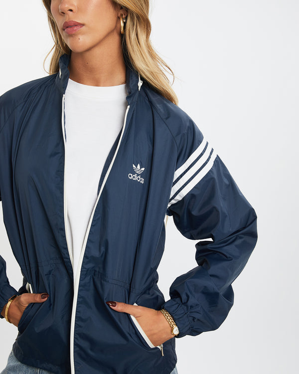 Vintage 80s Adidas Windbreaker Jacket <br>XS , The Real Deal , newtown, sydney, australia, thrift store, opshop, preloved, secondhand, sustainable, retro, antique, 70s, 80s, 90s, 2000s, 00s, fashion, clothing, streetwear, trendy, garment, style, boutique, store, shop, archive, sale, cheap, best, top