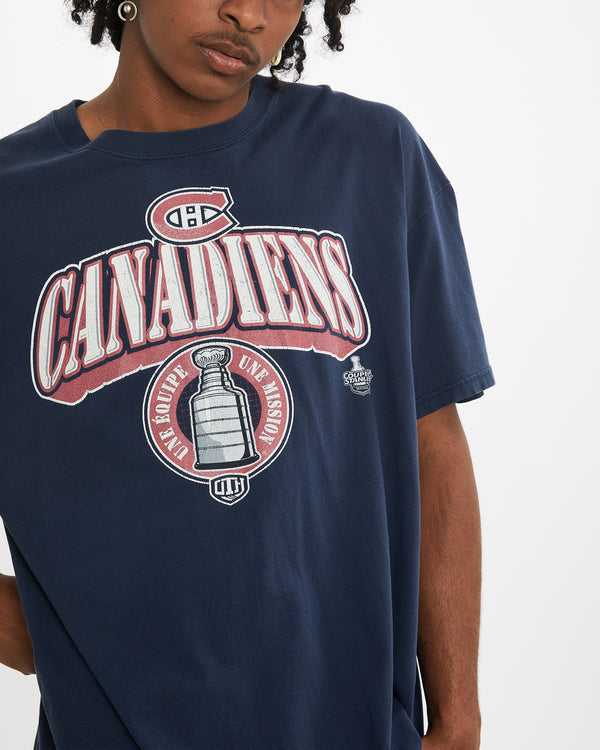 Vintage NHL Montreal Canadiens Tee <br>L