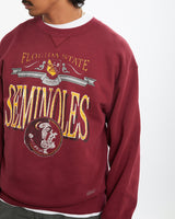 Vintage 90s NCAA Florida State Seminoles Sweatshirt <br>L , The Real Deal , newtown, sydney, australia, thrift store, opshop, preloved, secondhand, sustainable, retro, antique, 70s, 80s, 90s, 2000s, 00s, fashion, clothing, streetwear, trendy, garment, style, boutique, store, shop, archive, sale, cheap, best, top