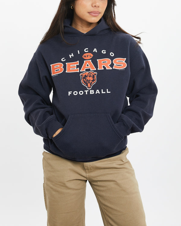 Vintage NFL Chicago Bears Hooded Sweatshirt <br>XS , The Real Deal , newtown, sydney, australia, thrift store, opshop, preloved, secondhand, sustainable, retro, antique, 70s, 80s, 90s, 2000s, 00s, fashion, clothing, streetwear, trendy, garment, style, boutique, store, shop, archive, sale, cheap, best, top