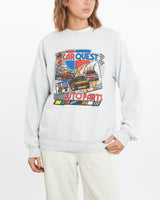 Vintage 1989 'Car Quest Auto Parts' Racing Sweatshirt <br>M