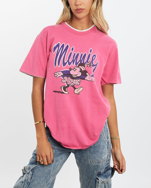 Vintage 90s Disney Minnie Mouse Tee <br>XS , The Real Deal , newtown, sydney, australia, thrift store, opshop, preloved, secondhand, sustainable, retro, antique, 70s, 80s, 90s, 2000s, 00s, fashion, clothing, streetwear, trendy, garment, style, boutique, store, shop, archive, sale, cheap, best, top