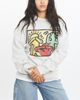 Vintage Keith Haring Sweatshirt <br>XS , The Real Deal , newtown, sydney, australia, thrift store, opshop, preloved, secondhand, sustainable, retro, antique, 70s, 80s, 90s, 2000s, 00s, fashion, clothing, streetwear, trendy, garment, style, boutique, store, shop, archive, sale, cheap, best, top