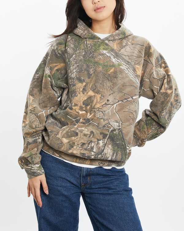 Vintage Realtree Camo Hooded Sweatshirt <br>S