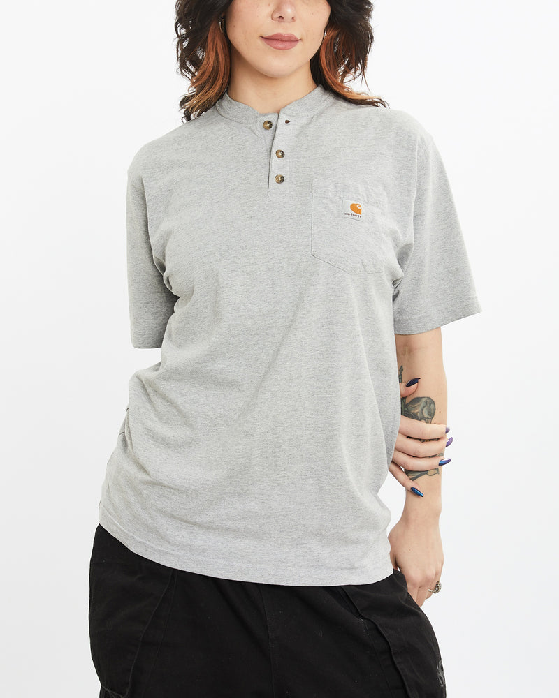 Vintage Carhartt Henley Pocket Tee <br>M