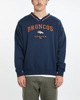 Vintage NFL Denver Broncos Sweatshirt <br>XL , The Real Deal , newtown, sydney, australia, thrift store, opshop, preloved, secondhand, sustainable, retro, antique, 70s, 80s, 90s, 2000s, 00s, fashion, clothing, streetwear, trendy, garment, style, boutique, store, shop, archive, sale, cheap, best, top