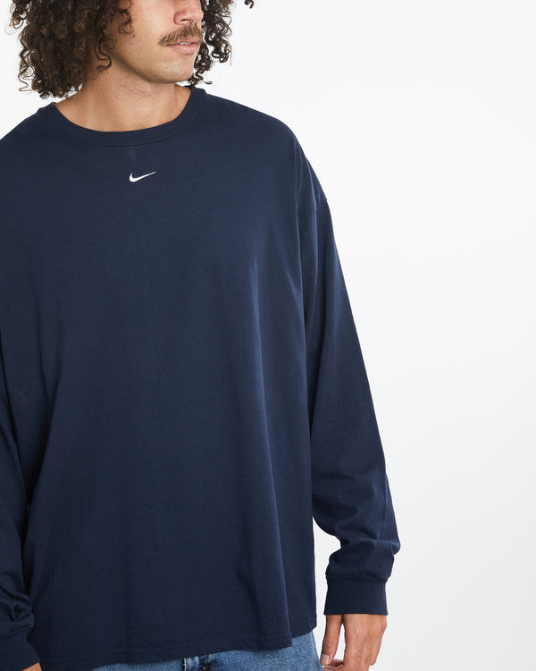 Vintage 90s Nike Long Sleeve Tee <br>XXL