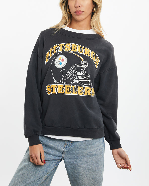 Vintage 90s NFL Pittsburgh Steelers Sweatshirt <br>XS