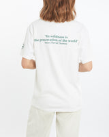 Vintage 90s Wolf National Park Wildlife Tee <br>M