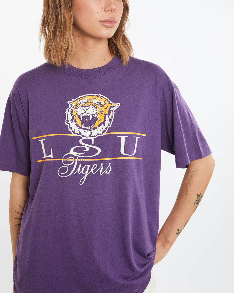 Vintage 80s NCAA LSU Tigers Tee <br>M