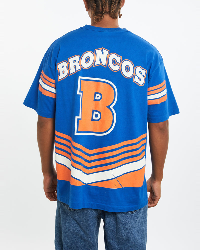 Vintage 90s NFL Denver Broncos Tee <br>XL , The Real Deal , newtown, sydney, australia, thrift store, opshop, preloved, secondhand, sustainable, retro, antique, 70s, 80s, 90s, 2000s, 00s, fashion, clothing, streetwear, trendy, garment, style, boutique, store, shop, archive, sale, cheap, best, top