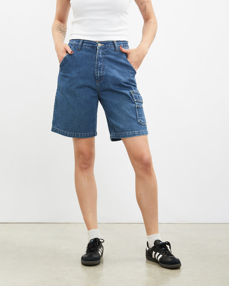 Vintage Faded Glory Denim Cargo Shorts <br>29"