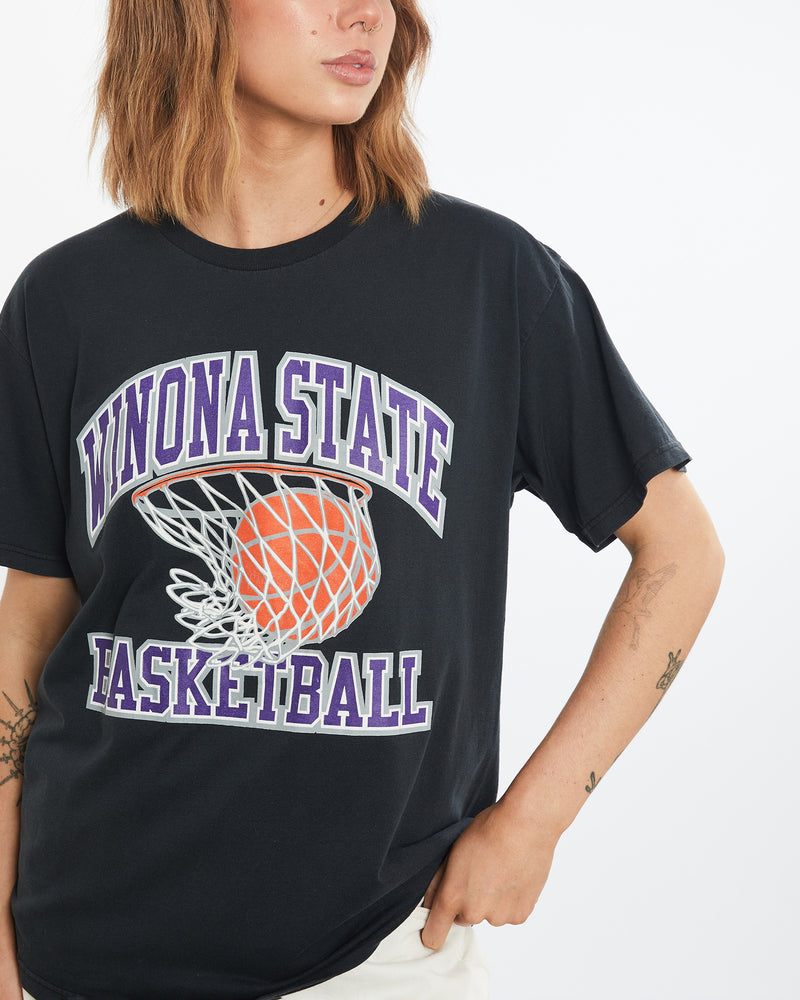 Vintage Winona State McCown Maniacs Basketball Tee <br>M