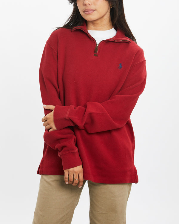 Vintage Polo Ralph Lauren Quarter Zip Sweatshirt <br>S