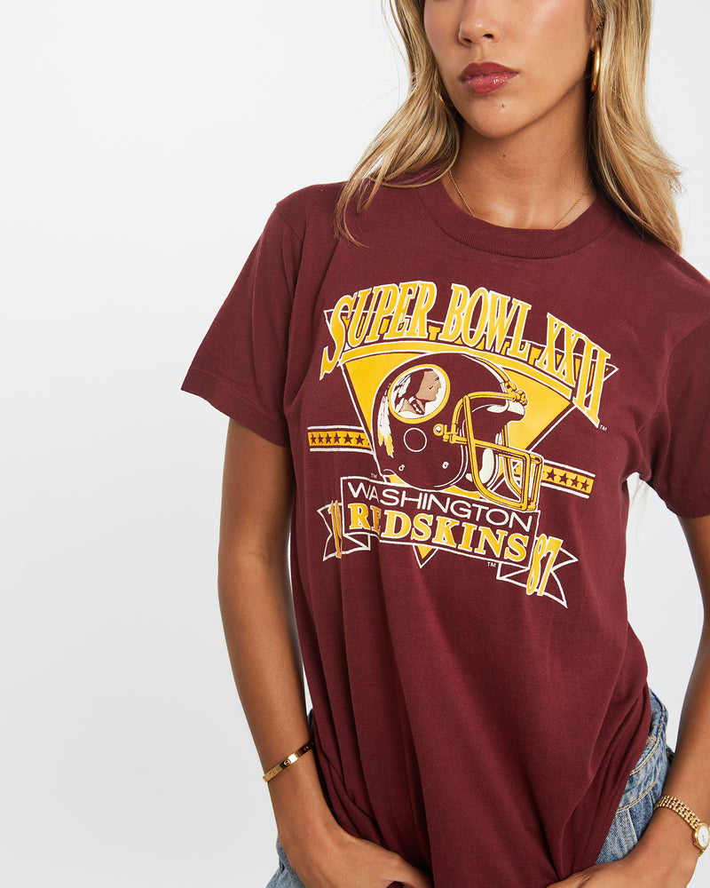 Vintage 1987 NFL Washington Redskins Super Bowl Tee <br>XS