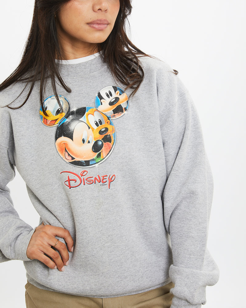 Vintage Disney Mickey Mouse Sweatshirt <br>XS , The Real Deal , newtown, sydney, australia, thrift store, opshop, preloved, secondhand, sustainable, retro, antique, 70s, 80s, 90s, 2000s, 00s, fashion, clothing, streetwear, trendy, garment, style, boutique, store, shop, archive, sale, cheap, best, top